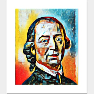 Johann Gottfried Herder abstract Portrait | Johann Gottfried Herder Artwork 4 Posters and Art